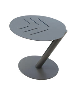 Unique shape and style is the embodiment of this side table. Perfect addition to any setting  