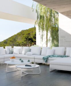 Modern Aluminum Modular Sectional Sofa