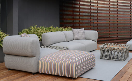Modern Steel Water Repellent Modular Sofa