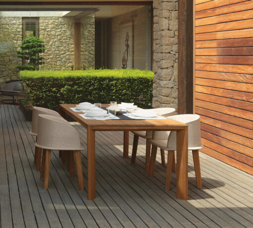 apropos teak dining collection