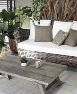 Ami Aloha Wicker Sofa Outdoor Furniture Contract Hospitality Allweather