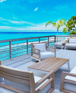 Bermuda modern teak white black aluminum luxury outdoor furniture design sofa seating hotel hospitality patio lg