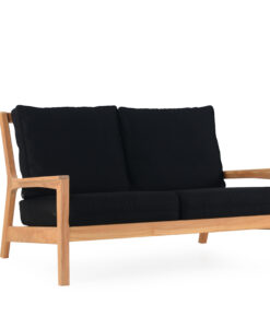 Eva 2 Seater Sofa Modern Teak Contract Pool Furniture